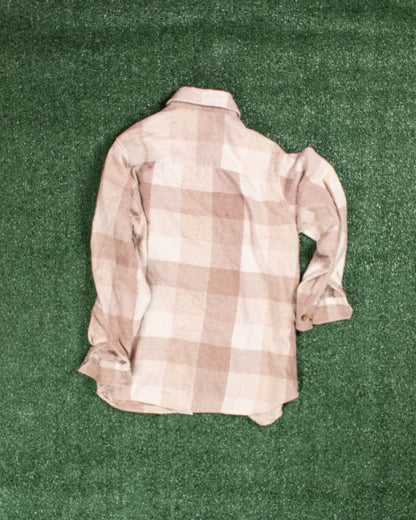 Tan Krazy Kat Flannel, M