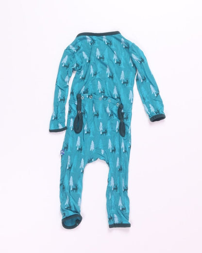 Blue KicKee Pants Sleeper, 6-12M