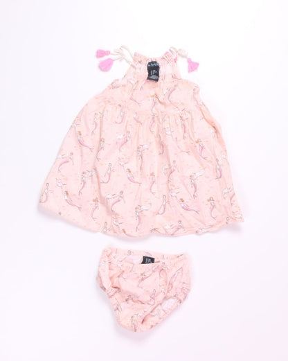 Pink Cynthia Rowley Dress + Bloomers, 24M