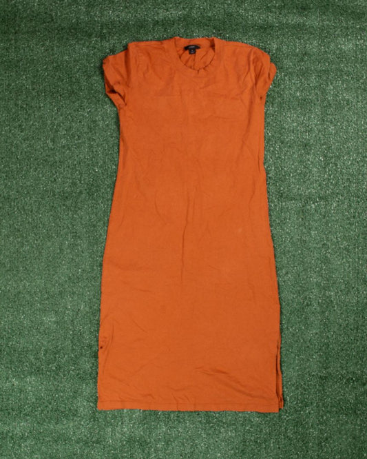 Orange J.Crew Maxi Dress, S