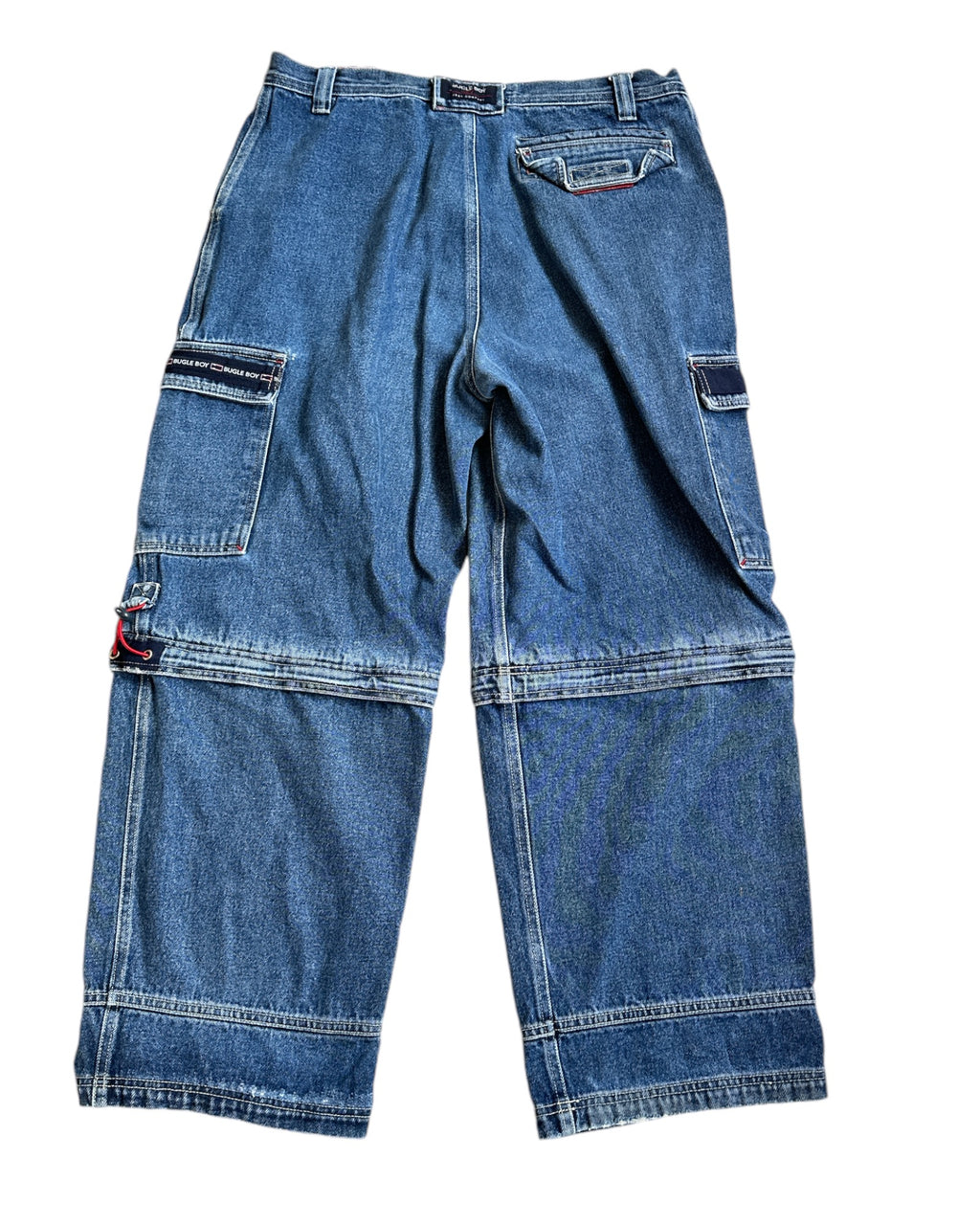 Denim Bugle Boy Cargo Jeans, 38