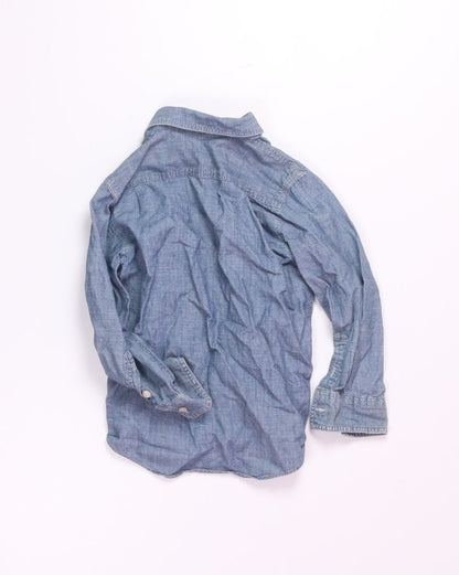 Denim Crewcuts Button Down, 6/7