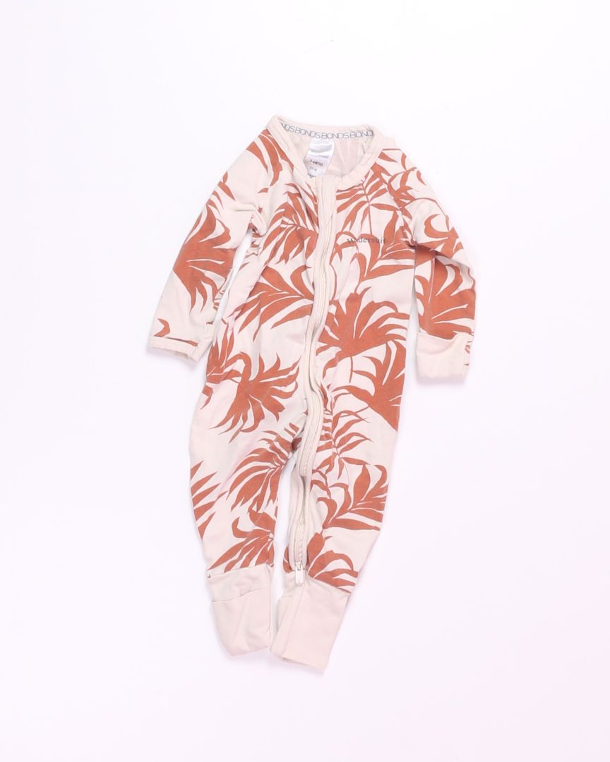 Orange Wondersuit Sleeper, 3-6M