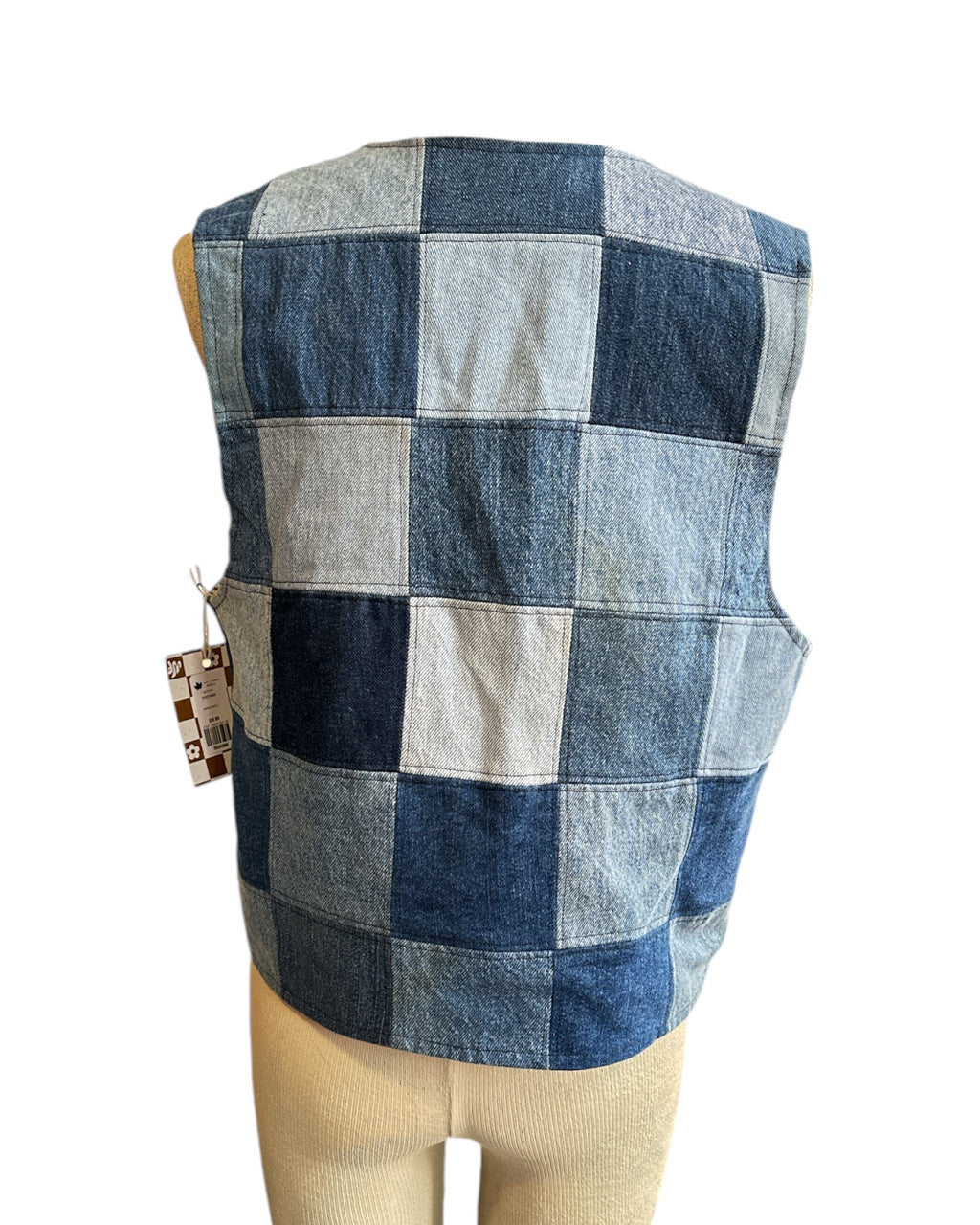 Denim  Vest, L