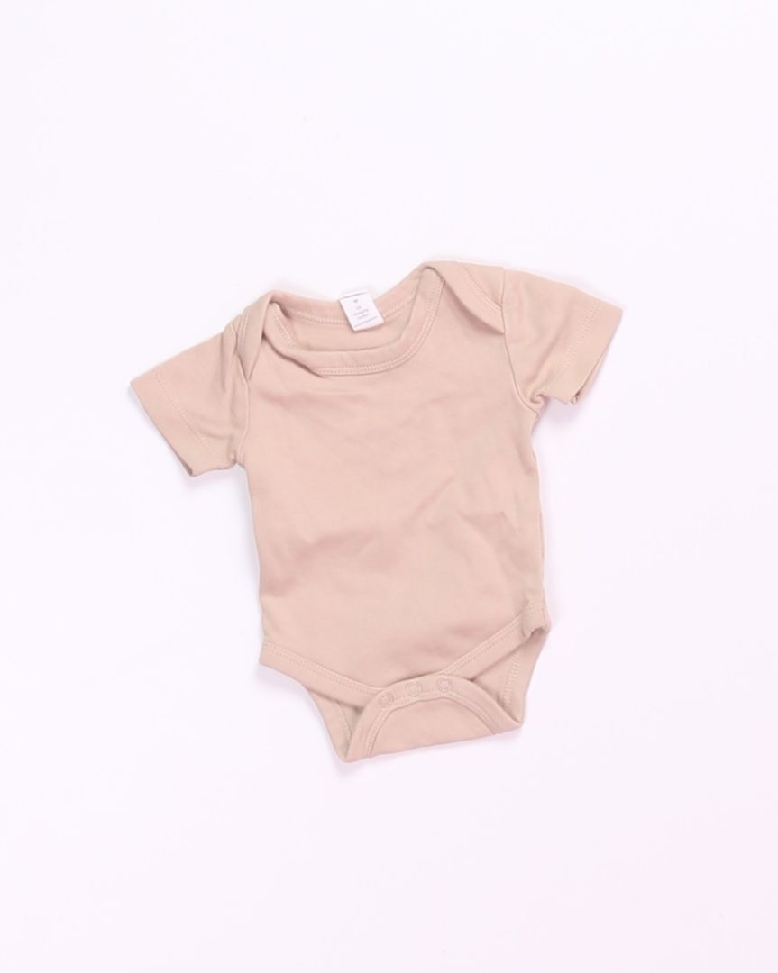 Tan Colored Organics Onesie, NB