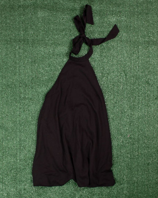 Black Lulus Halter Dress, S