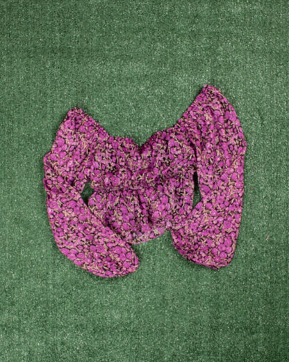 Purple Lush Blouse, S