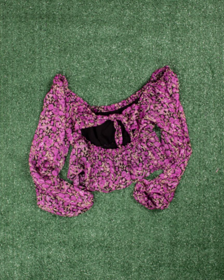 Purple Lush Blouse, S