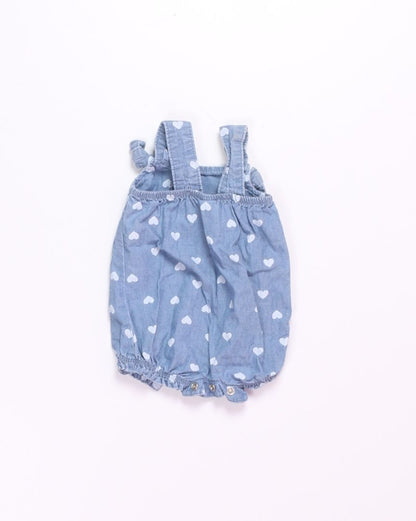 Denim Carter's Romper, NB