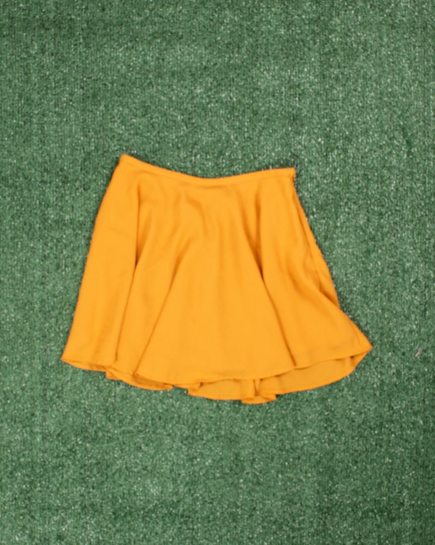 Yellow Forever21 Mini Skirt, S