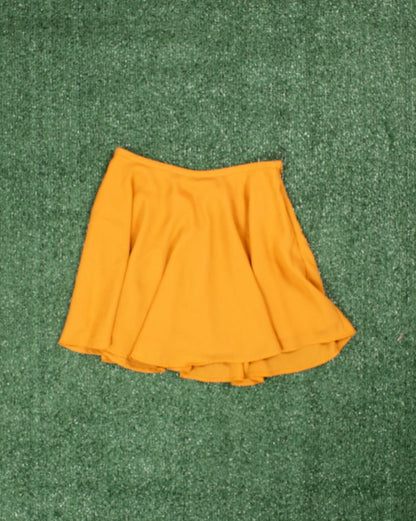 Yellow Forever21 Mini Skirt, S