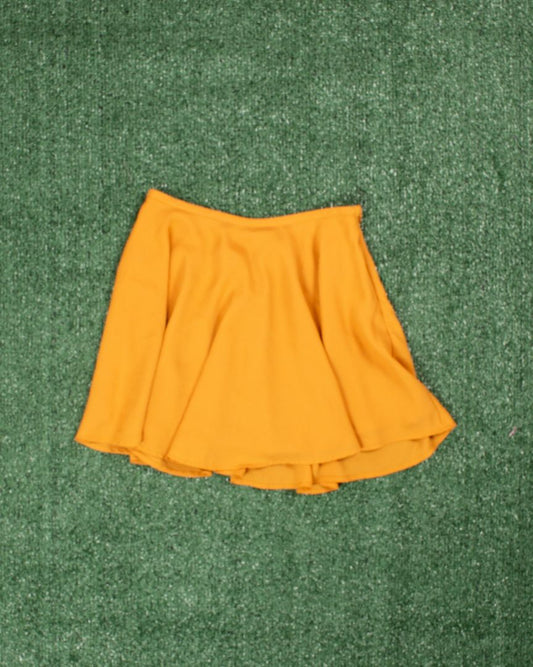 Yellow Forever21 Mini Skirt, S