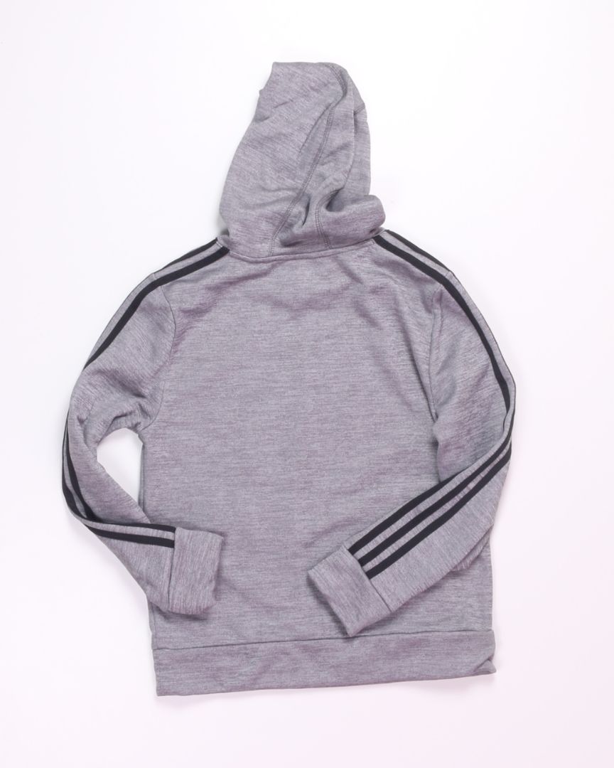 Gray Adidas Hoodie, 10/12