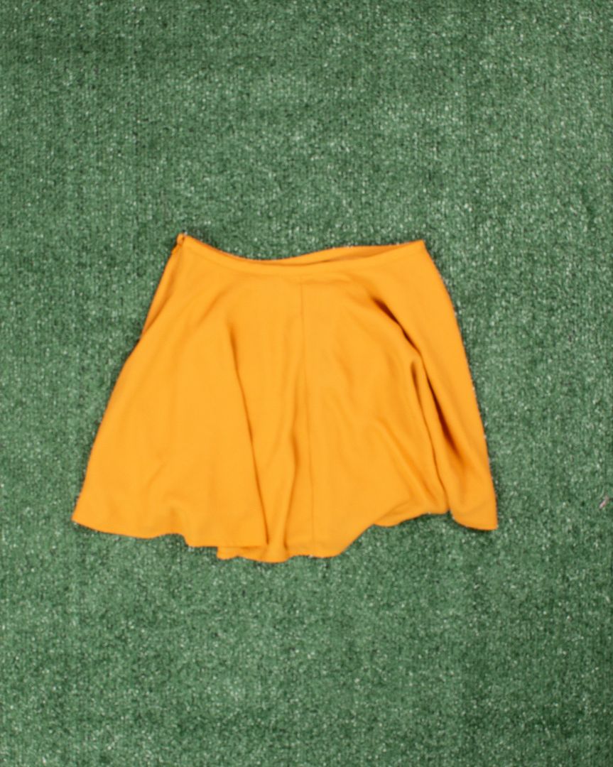 Yellow Forever21 Mini Skirt, S
