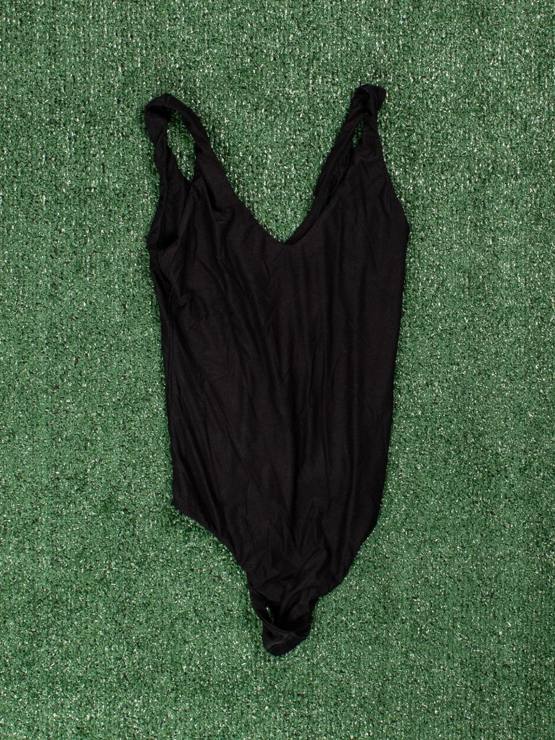 Black Smoothiez by Aerie Bodysuit, S