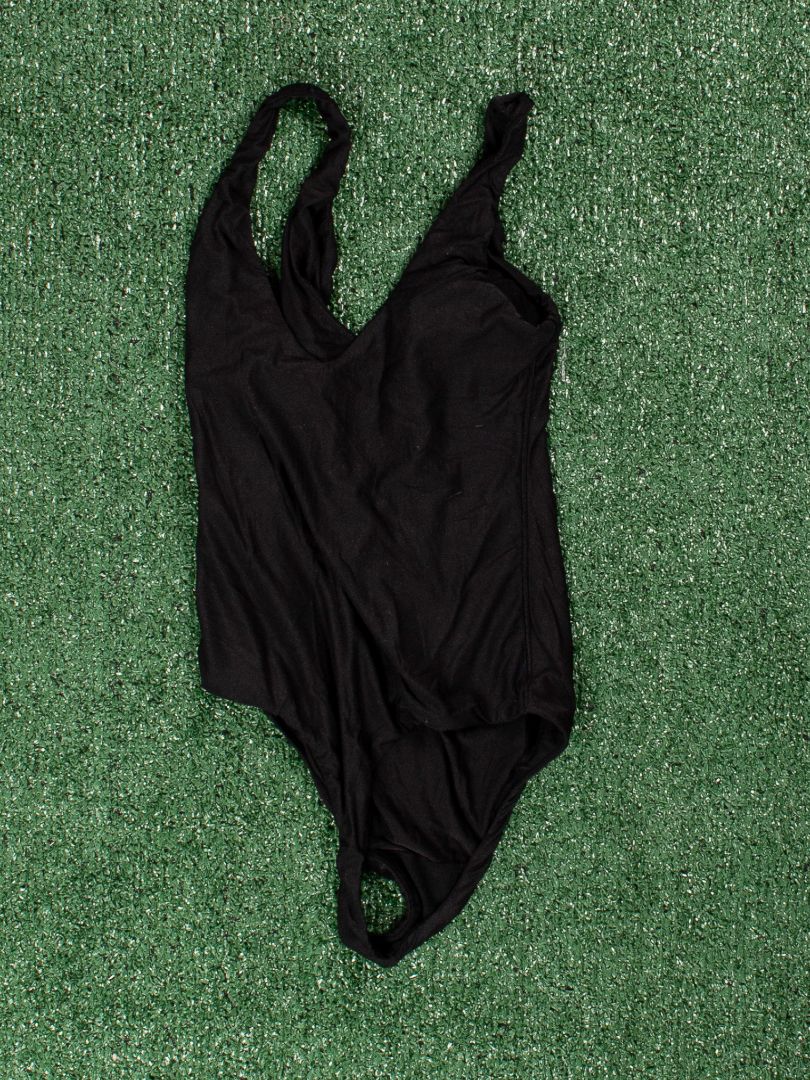 Black Smoothiez by Aerie Bodysuit, S