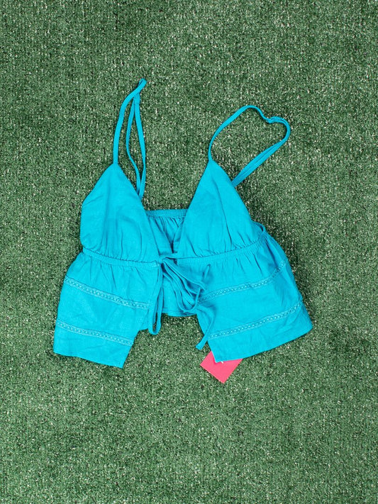 Blue Shein Blouse, XXS