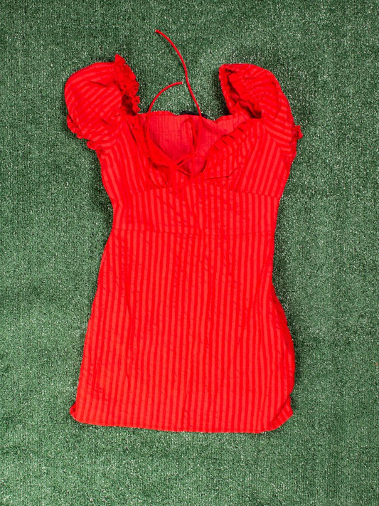 Red Shein Mini Dress, XS