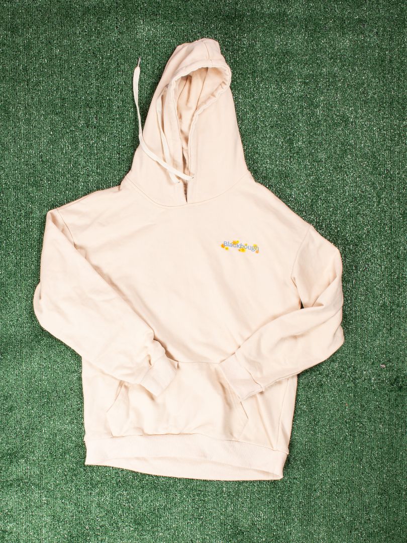 Cream BlackBough Hoodie, S