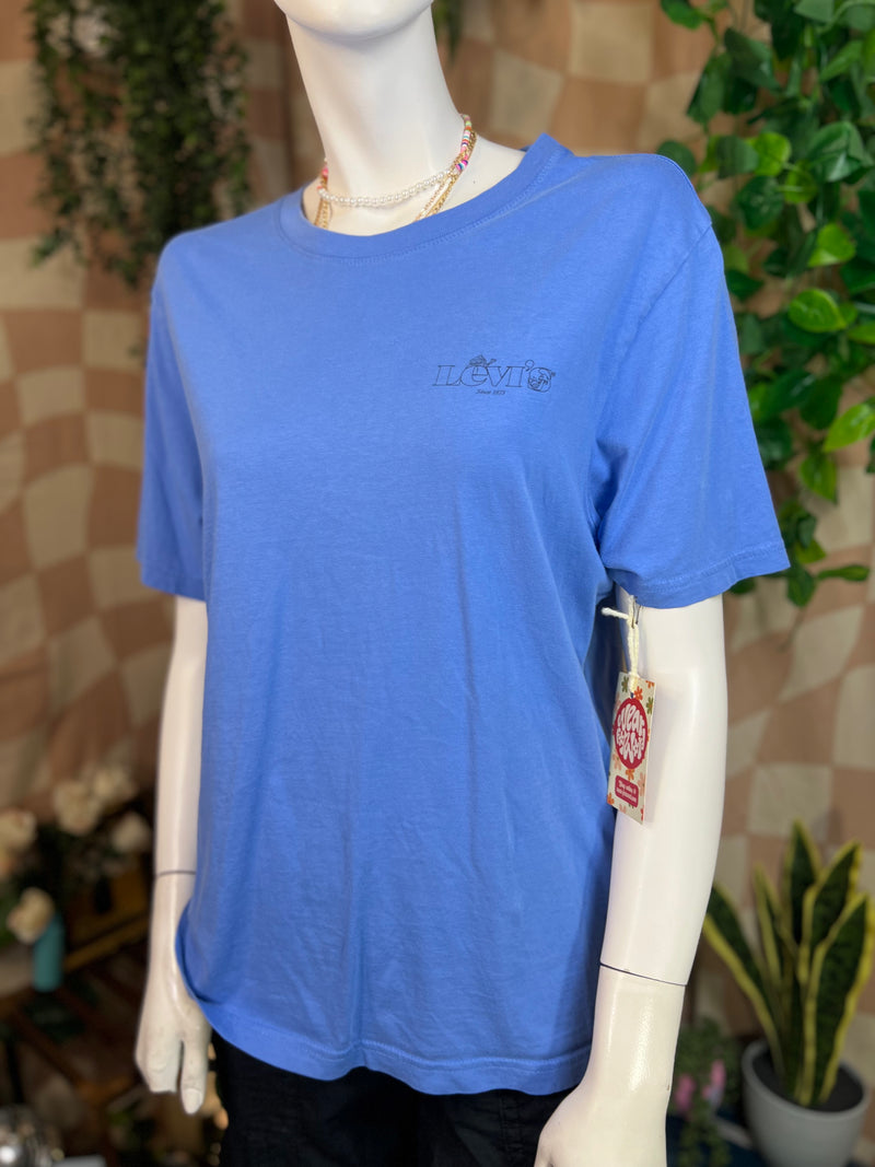 Blue Levi’s "Nowhere Better Than Here" Tee, S