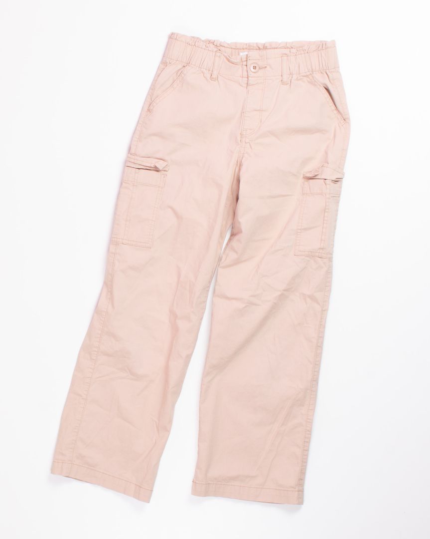 Tan Colorful Planet Cargo Pants, 12