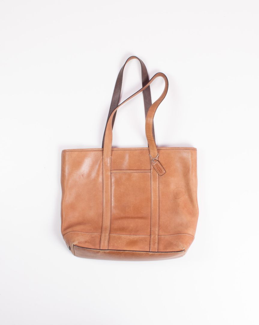 Tan Coach Handbag