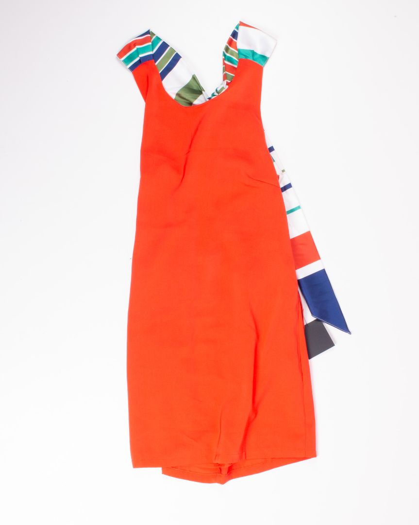 Red Lulus Halter Dress, M