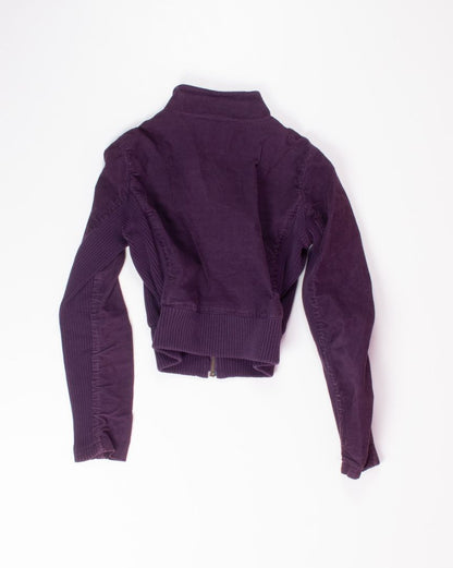 Purple Bitten y2k Jacket, S