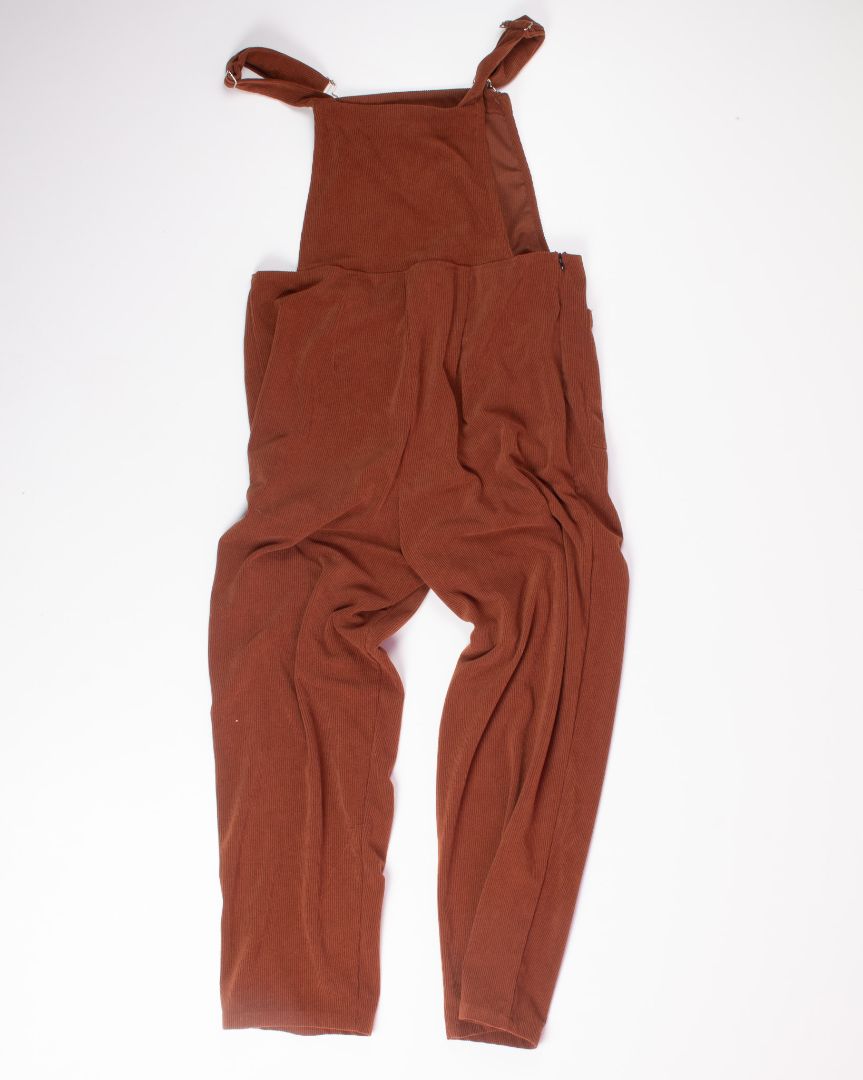 Brown Shein Overalls, 6