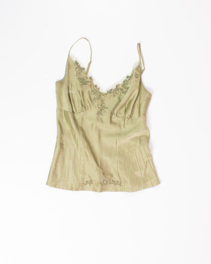 Green  y2k Tank, S