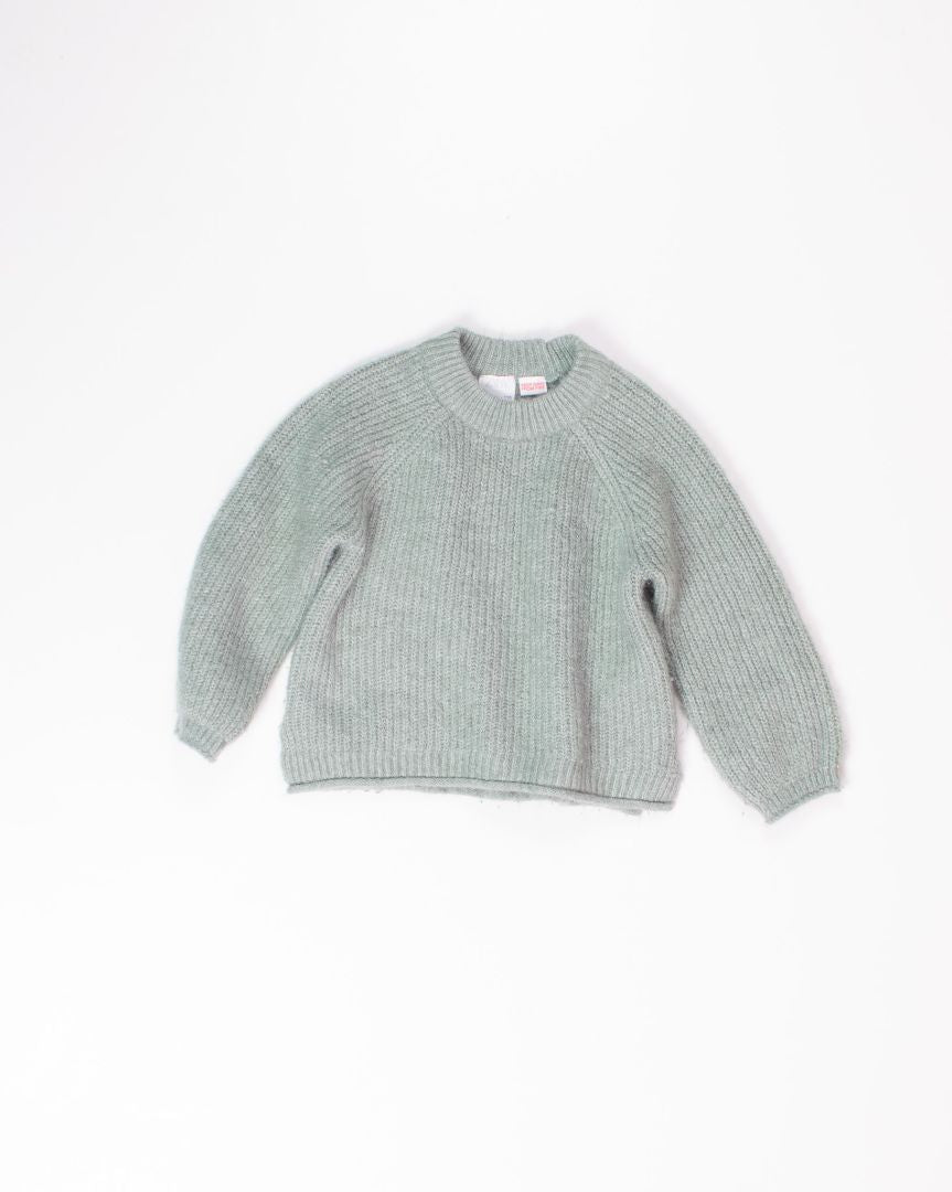 Green Zara Sweater, 4T