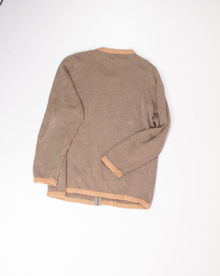 Green Stitches Sweater, 1X