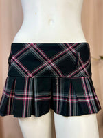 y2k Charlotte Russe Mini Plaid Skirt, M