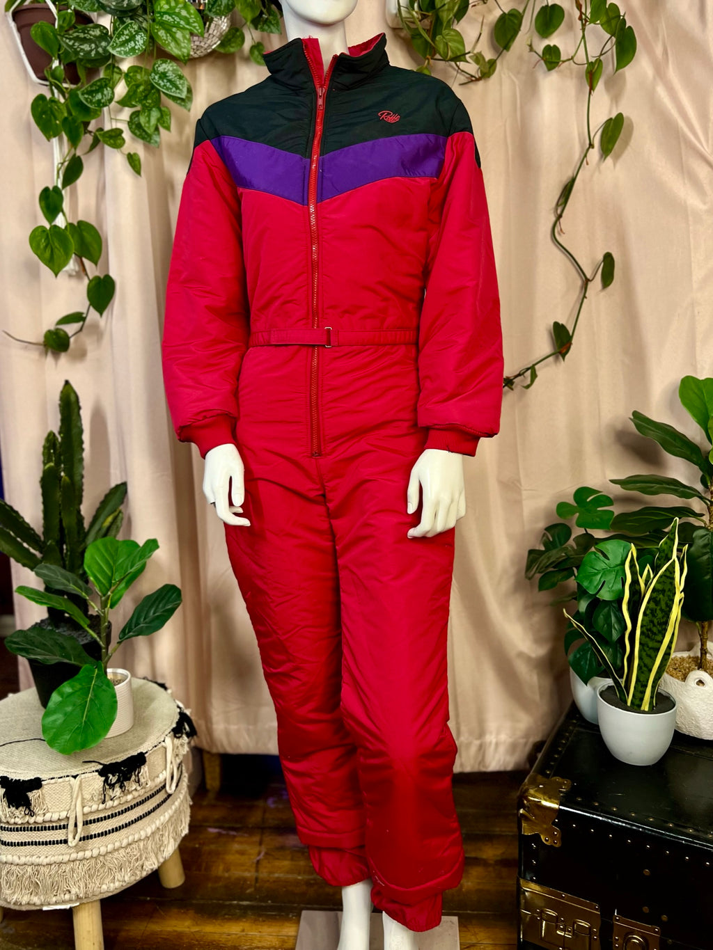 1970's Robbe Belted Ski Suit