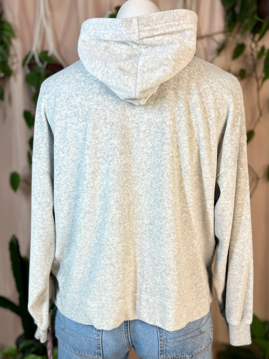 Gray Aerie Hooded Sweatshirt, M