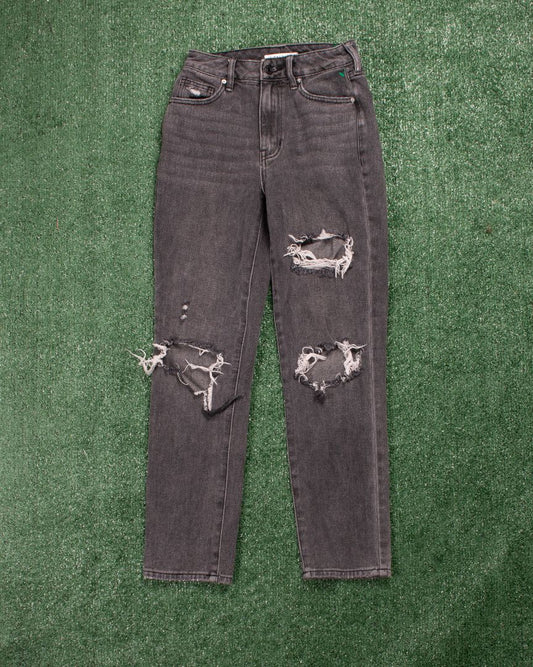 Gray Pacsun Straight Leg Jeans, 23