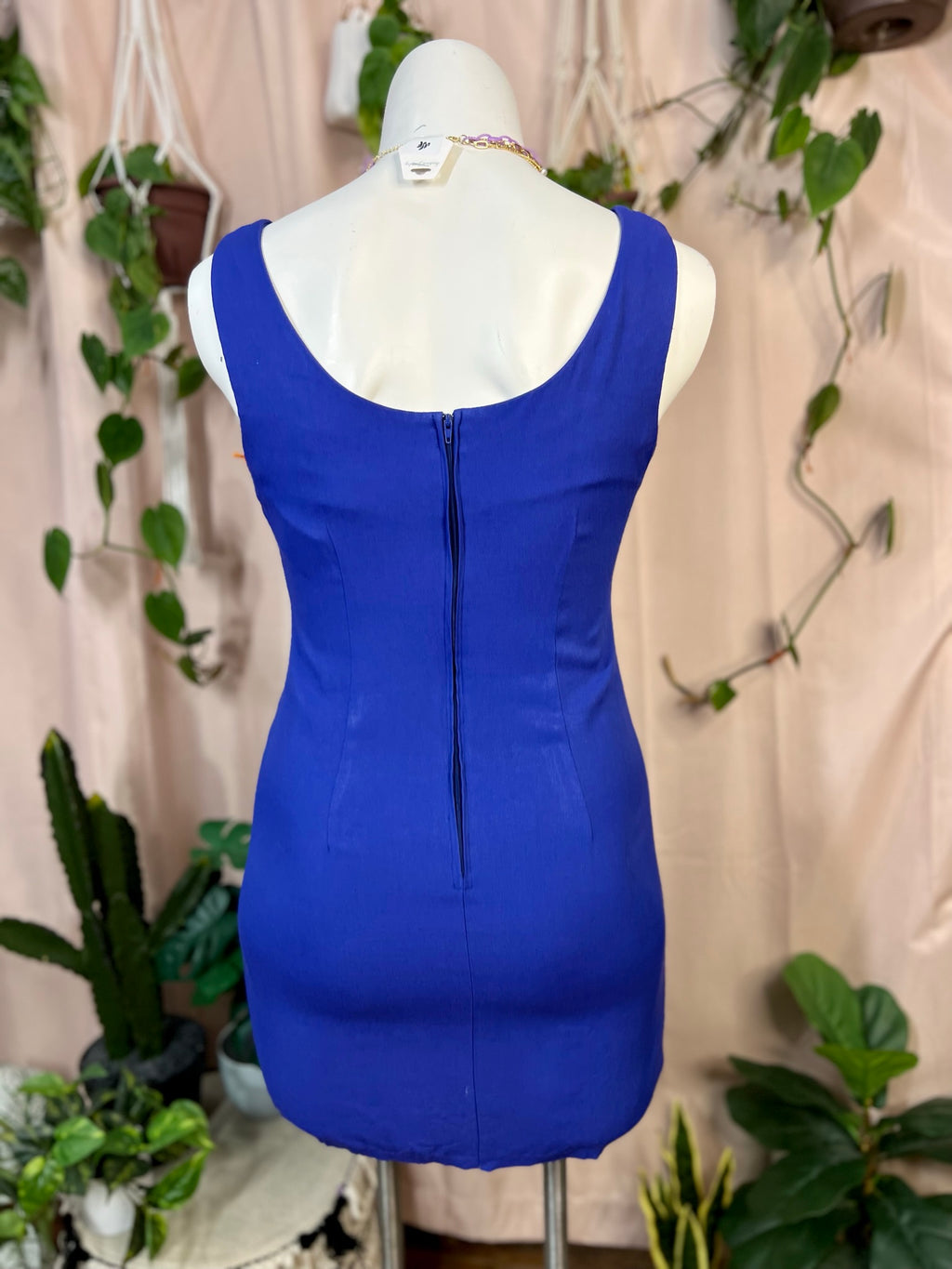 Vintage Blue S.L Fashions Dress, 12