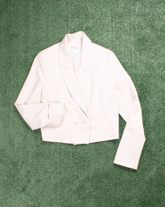 White Old Navy Blazer, L