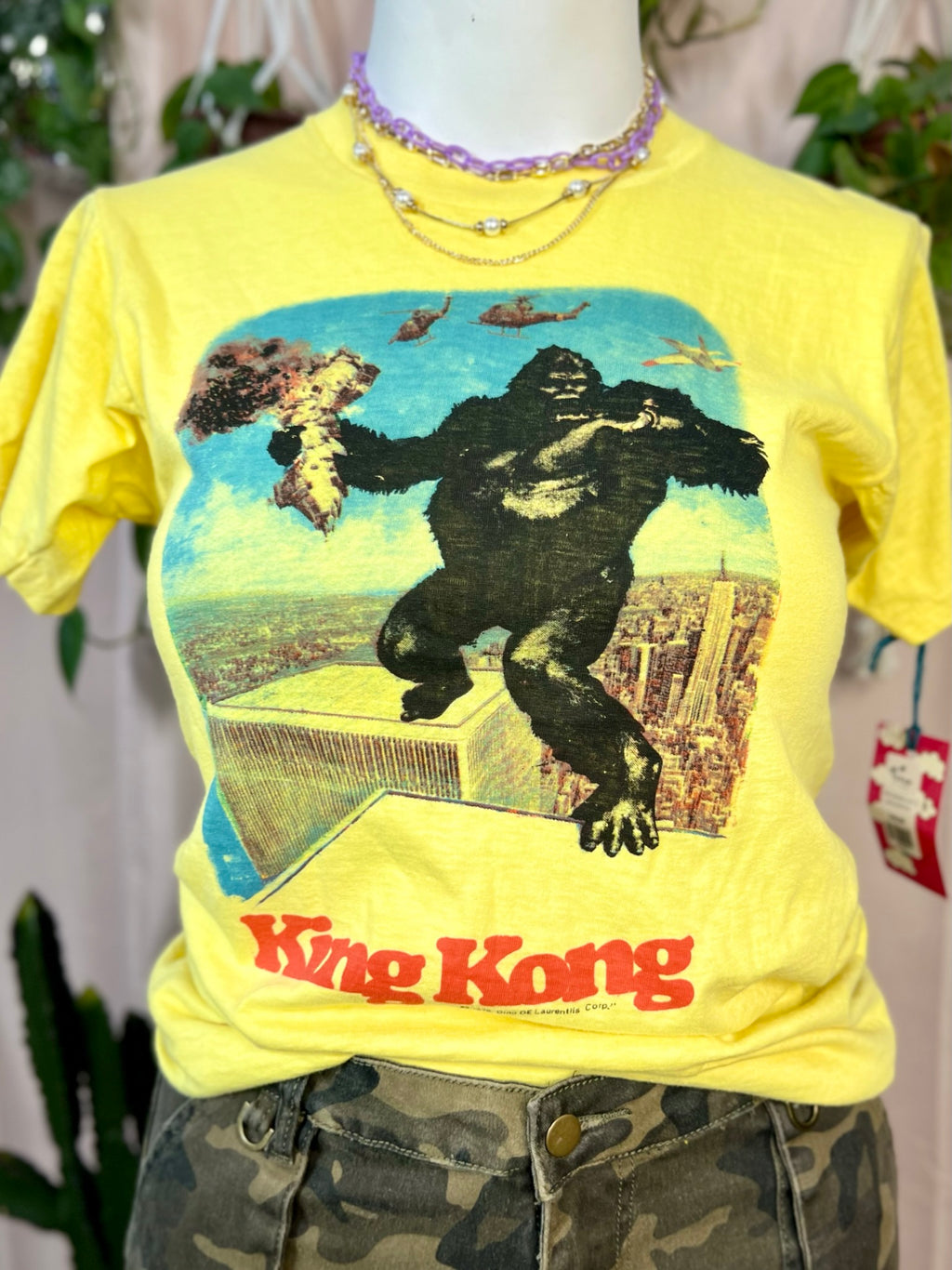 ORIGINAL 1970's King Kong Promo Tee