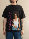 Black Whitney Graphic Tee, L