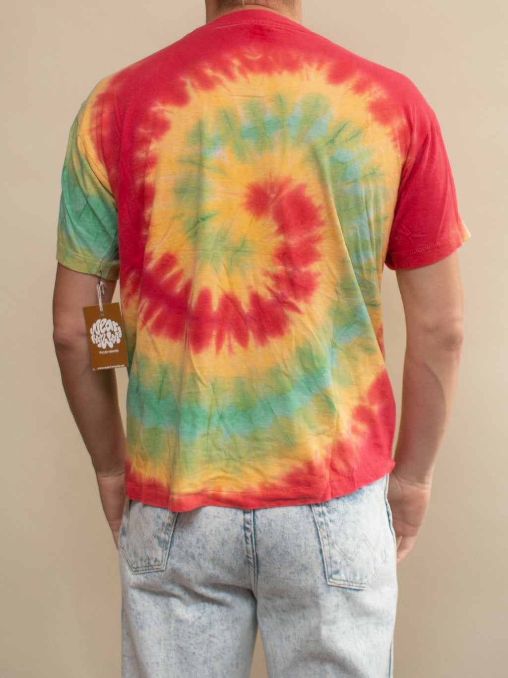 Tiedye Tropics Graphic Tee, L