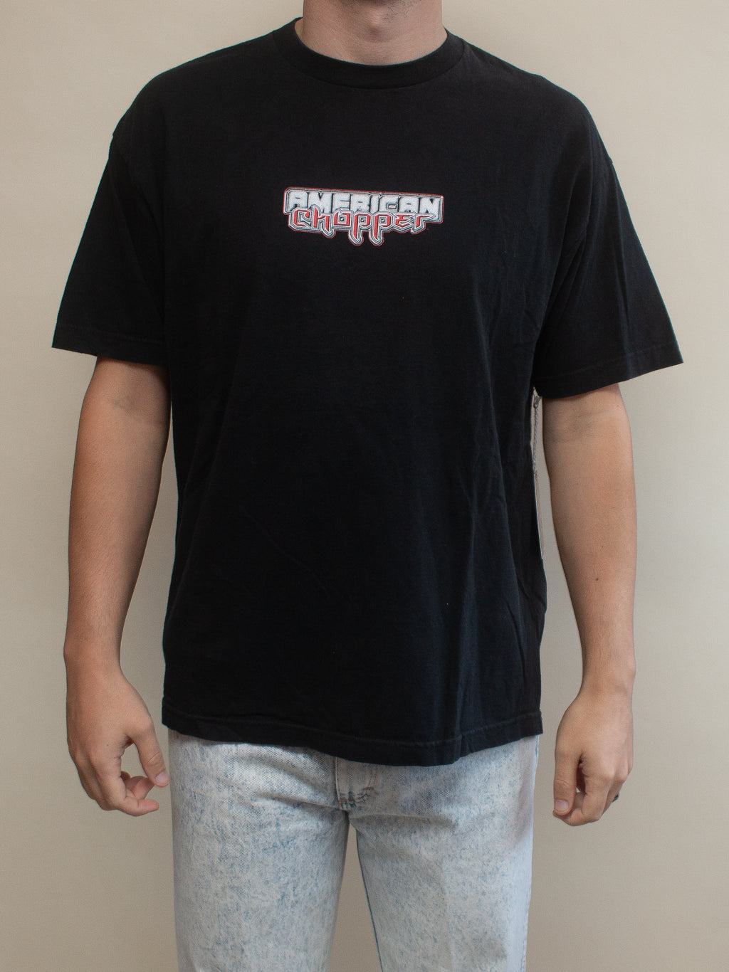 Black American Chopper Graphic Tee, XL