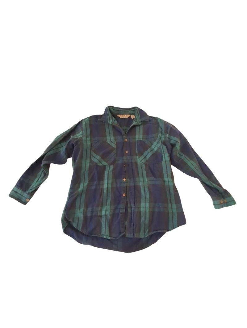 Big Mac  Plaid Flannel Shirt Vintage