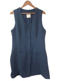 Abercrombie & Fitch Sleeveless Button-up Dresses