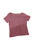 Levi’s Button Front Top Short Sleeves