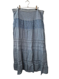 Seventh Avenue Boho Maxi Skirt Vintage
