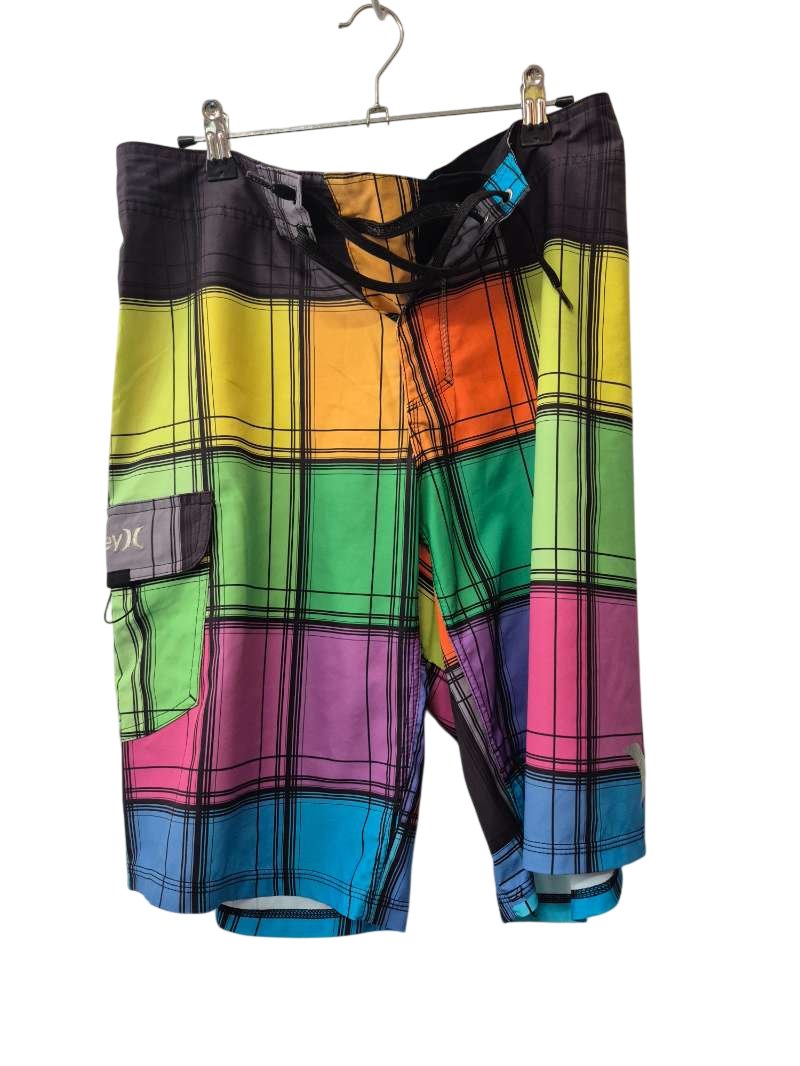 Hurley Plaid Boardshorts Swimwear