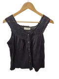 Lucky Brand Buttoned Sleeveless Tanks