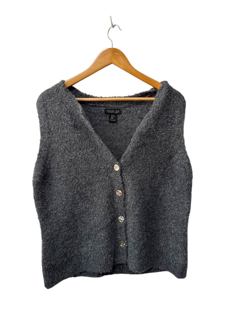 Rachel Zoe Button-Up Vest Tanks