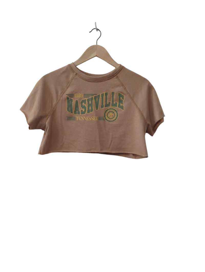 Originality  Cropped Graphic Short Sleeves